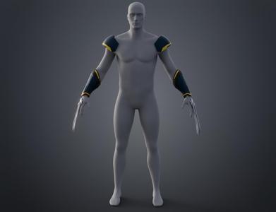 Wolverine armor and claws - Deadpool 3