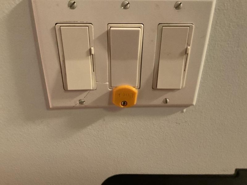 lock for Decora Switch