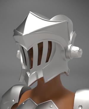 Female Goblin Slayer's Helmet