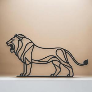Lion Line Art - Desktop Line Art