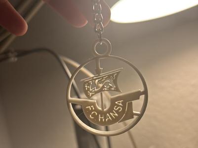 F.C Hansa Rostock Keychain