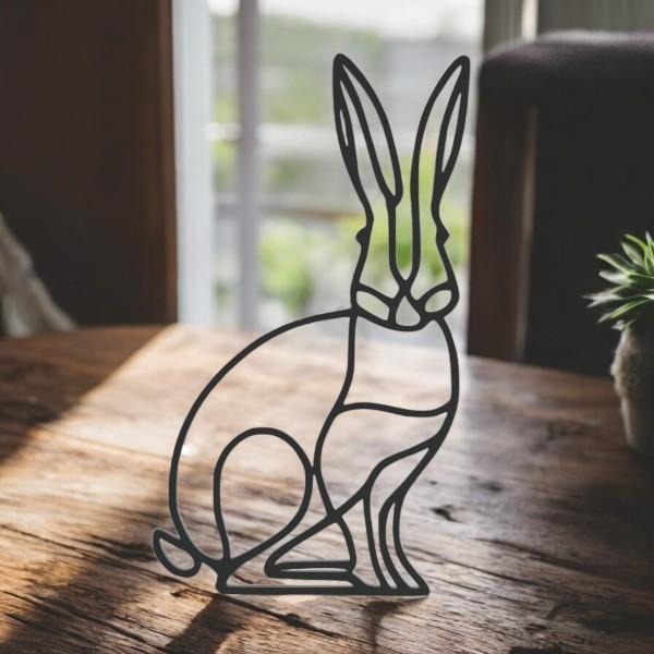 Rabbit Line Art - Desktop Line Art