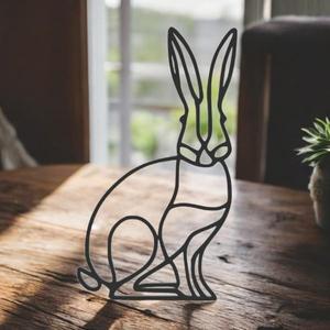 Rabbit Line Art - Desktop Line Art