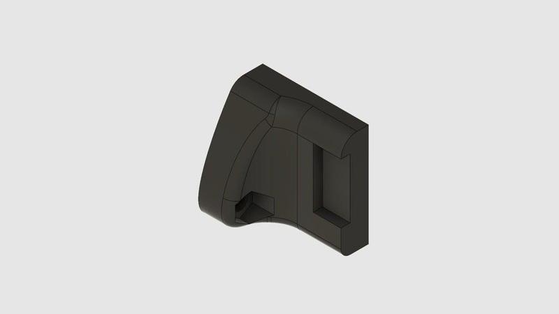 P3S Y axis End Stop Switch Support