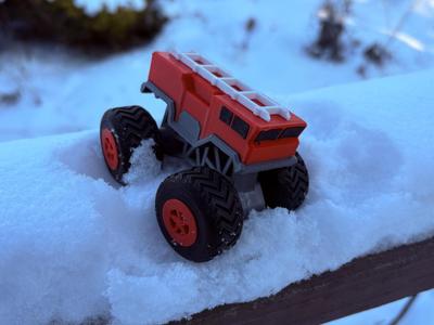 Monster truck Toy - Hot Wheels 5 Alarm