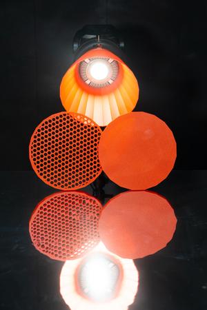 7in Bowens Reflector with Diffuser and Grid