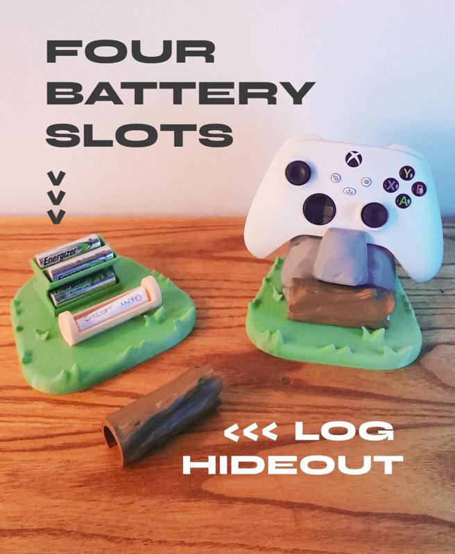 Rock & Log - Controller Stand