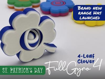 FullGyro4 Clover Fidget Spinner (St Patrick's Day)