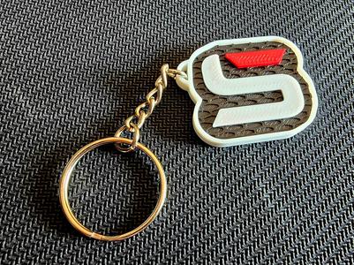 Skoda "S" Keychain