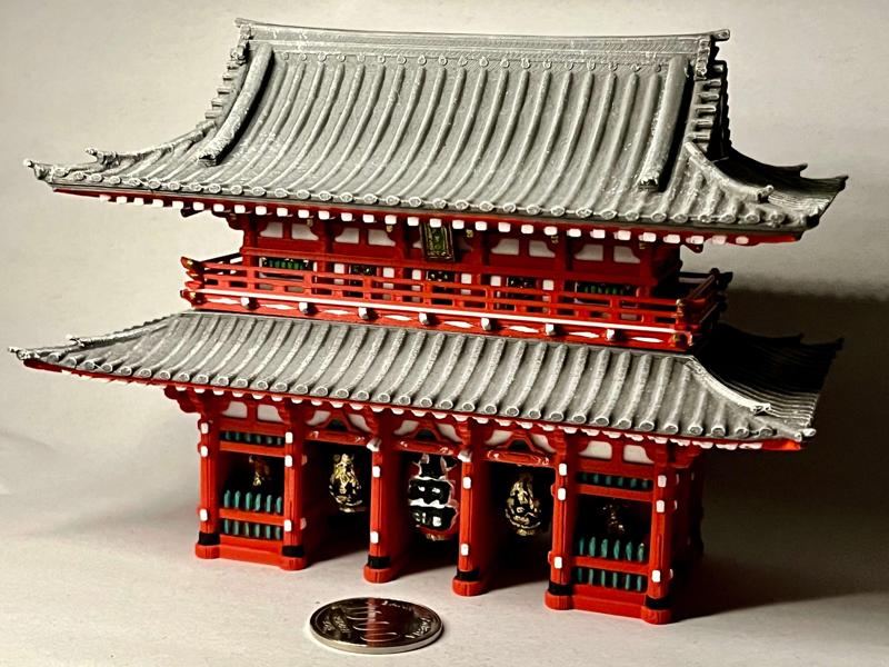 Hozomon 宝蔵門 - Asakusa, Tokyo, Japan