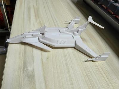 Victory Falcon EX-J, capable of splitting and transforming into Alpha and Beta, Ultraman Tiga fighter