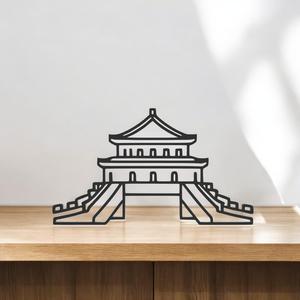 Great Wall Of China Line Art - Desktop Line Art