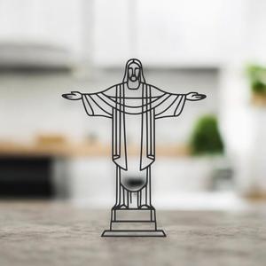 Christ The Reedeemer Line Art - Desktop Line Art