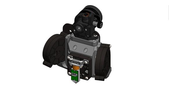 Voxelab Aquila Orbiter V2 E3D V6 Dual 5015 [K3D BMG Remix]