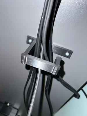 Cable holder for desk