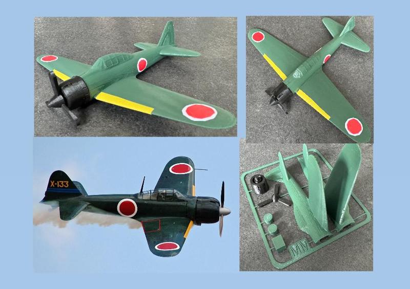 A6M Zero kit card