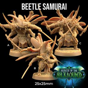 Beetle Samurai | PRESUPPORTED | Secrets of The Silkbound