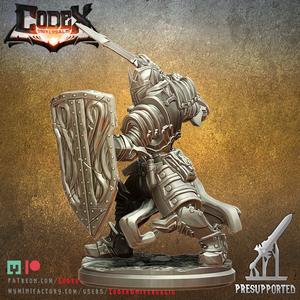 Black Lion Knight male D