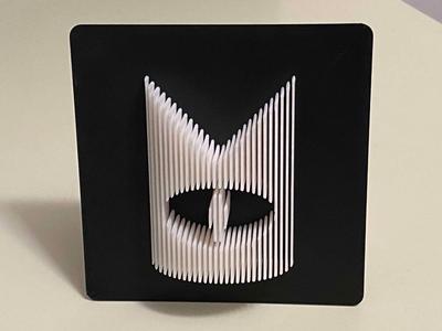 Bishop Crown Layered Sculpture - Cult of the Lamb