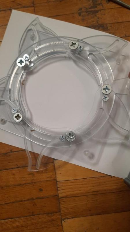 125mm Fan Aperture Door Iris на фрезе