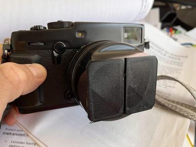 Fuji X mount 16mm f 2.0 Lens Shade Dust Cap