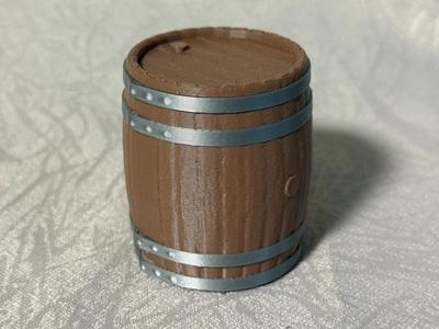 Miniature Wooden Barrels