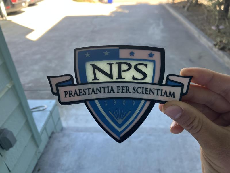 United States Naval Postgraduate School Shield Logo
