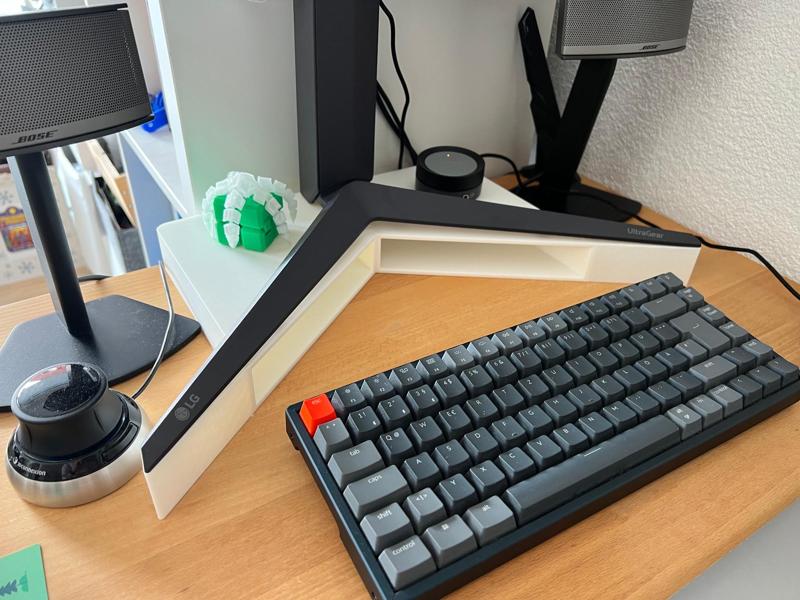 LG Ultragear Monitor Raiser with Drawers