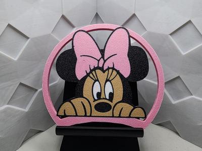 Minnie Disney Ears for 5 magnet Modular Headband