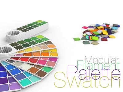 Modular Filament Swatch Palette