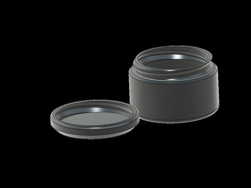 Screw cap jar 