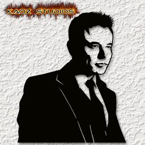Elon Musk Wall Art Space X wall decor Tesla Founder wall decoration