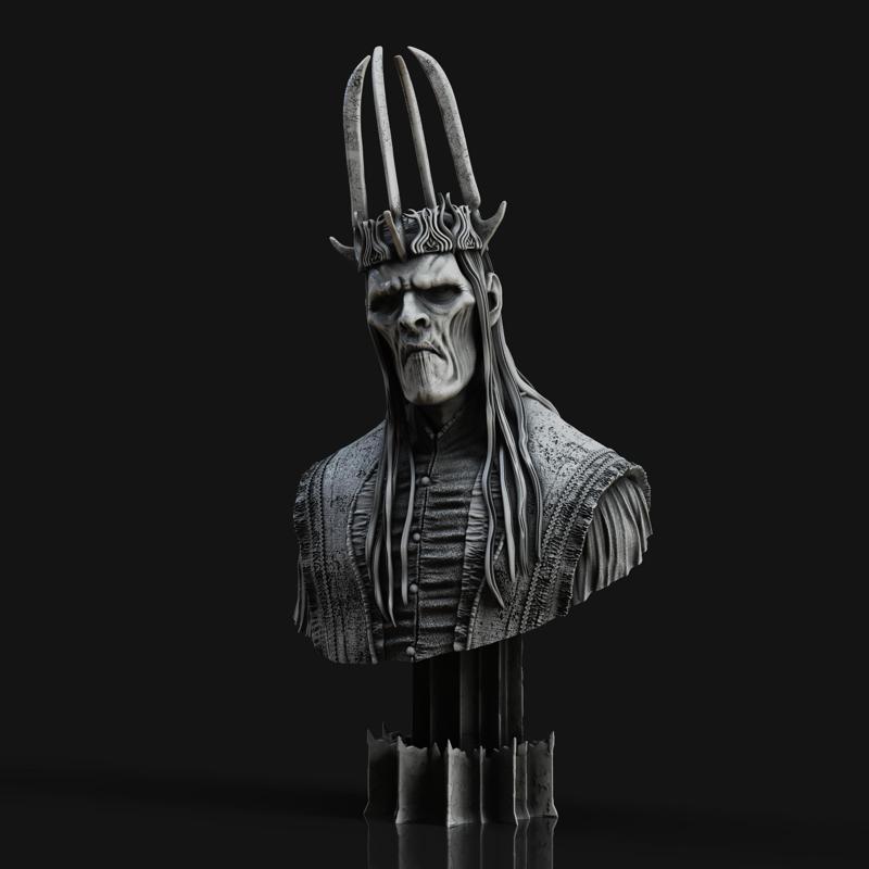 Witch King bust (Pre-Supported)