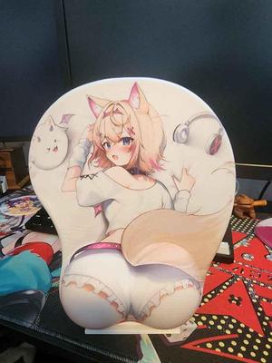 Oppai Mouse Pad Display Stand