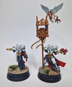 Warhammer 40k Battle Sisters Bases