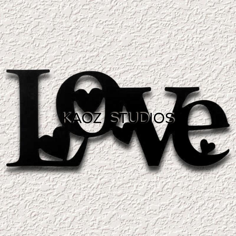 love wall art hearts wall decor valentines day decoration