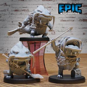 Catfish Folk Set / Fish Tribe Warrior / Underwater Fighter / Sea Creature / Underwater Animal Beast / Water Predator / Humanoid Evil Swimmer / Aqua Monster / River War Army / Ocean Encounter