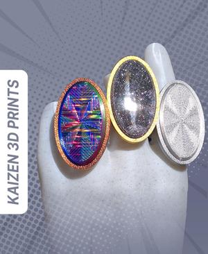 Oval Bling Ring