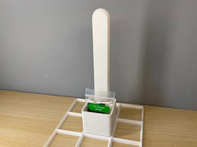 Gridfinity Bambu Scraper Grid Holder