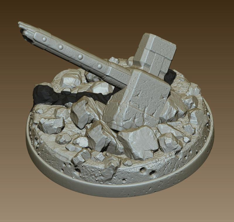 Battlehammer Broken in the ground   FREE!!!