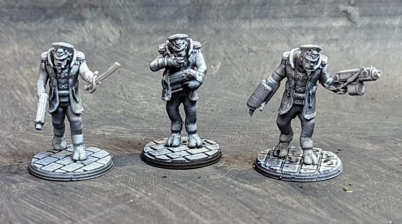 Beastmen in Space! Monopose Commissar Generals