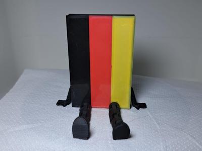 Flag of Germany with flexi legs