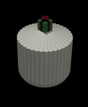 Christmas Present - Jar Top Handle