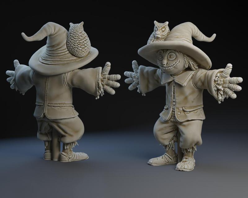 Scarecrow and Owl