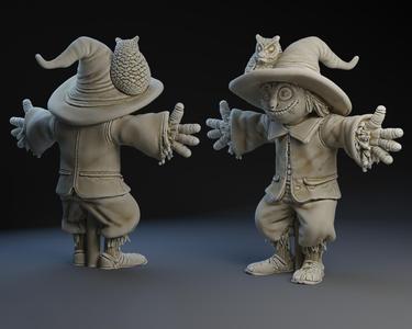 Scarecrow and Owl