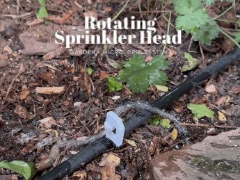 Rotating Sprinkler for Gardena Micro-Drip System