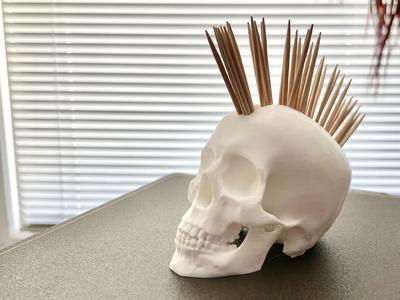 Punk Skull Toothpick Holder