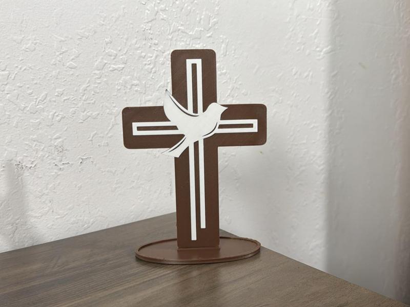 Cross Holy Spirit Easter Resurrection Sunday Gift 