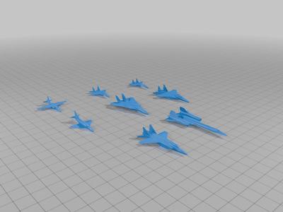 Ultimate Cold War Pack: Su-25, Su-27, Mig 29, Mig 25, SR-71 Blackbird, F-14, F-15, A-4E Skyhawk