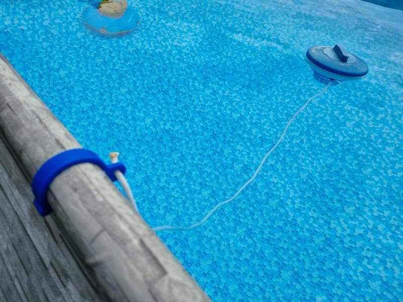 Tether Chlorine Floats